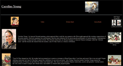 Desktop Screenshot of carolineyoung.com